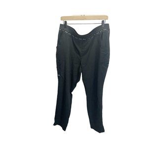 Grey's Anatomy By Barco Scrub Pants XL Spandex Stretch Black Career Pockets